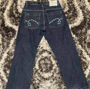 Vintage Y2K 5ive Jungle & Co. Baggy Embroidered Jeans Size 30